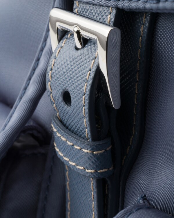 Medium Re-Nylon Backpack - Aviation Blue Medium Re-Nylon Backpack - Aviation Blue