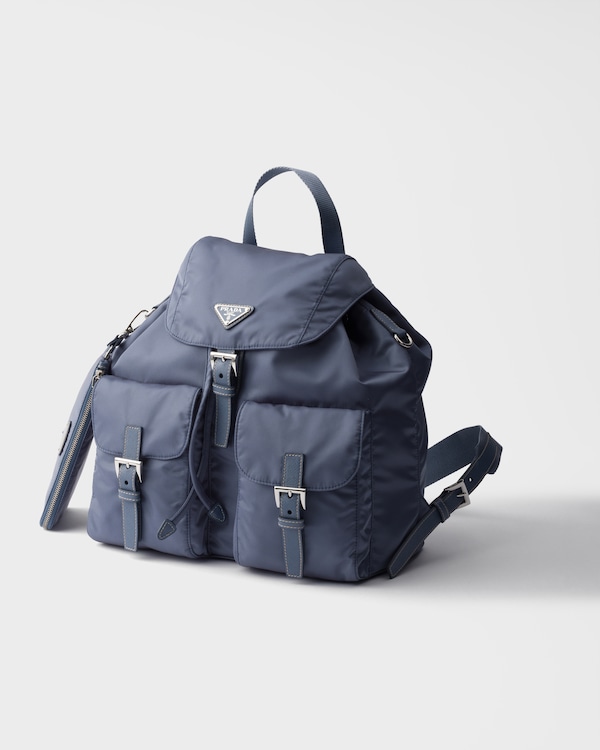 Medium Re-Nylon Backpack - Aviation Blue Medium Re-Nylon Backpack - Aviation Blue