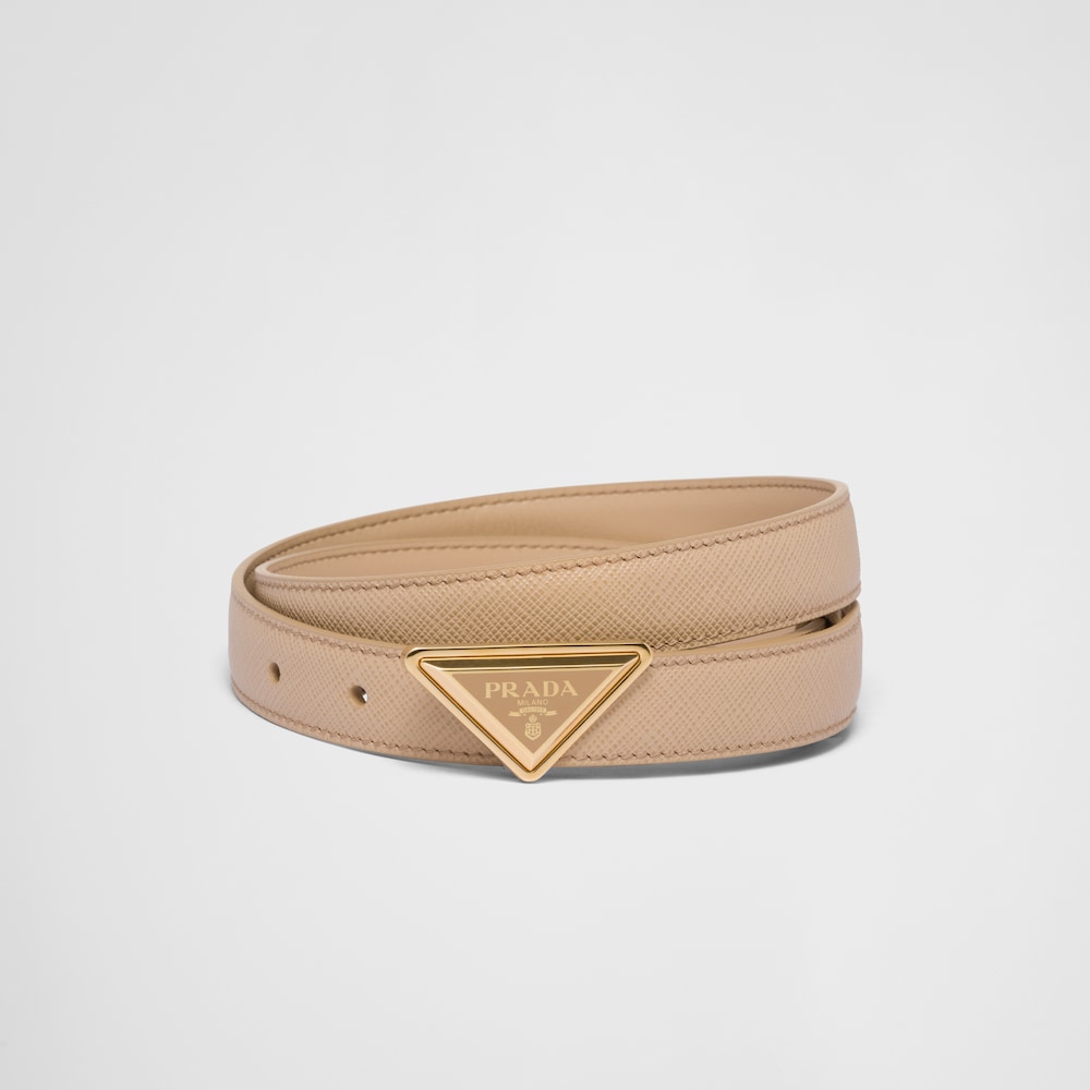 prada saffiano belt