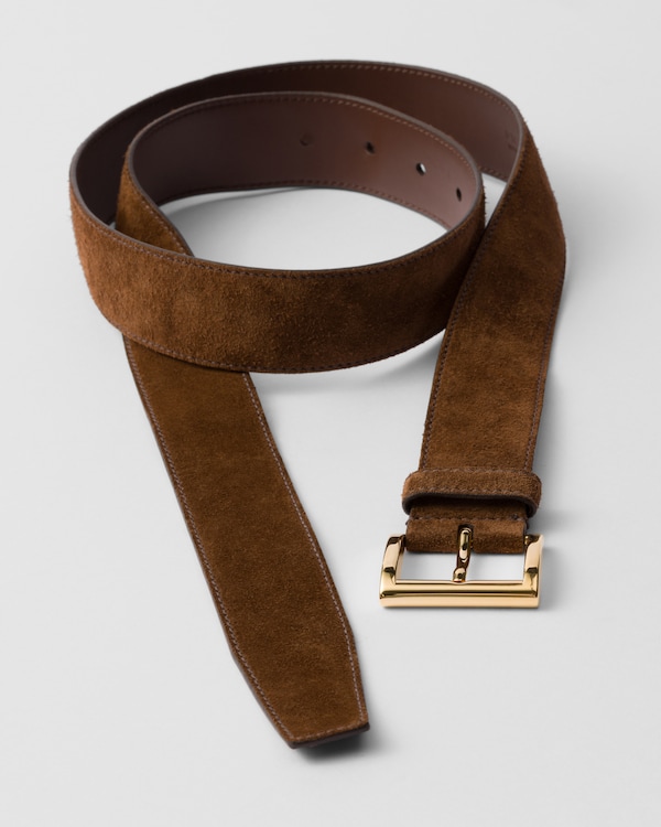 Suede belt Suede belt
