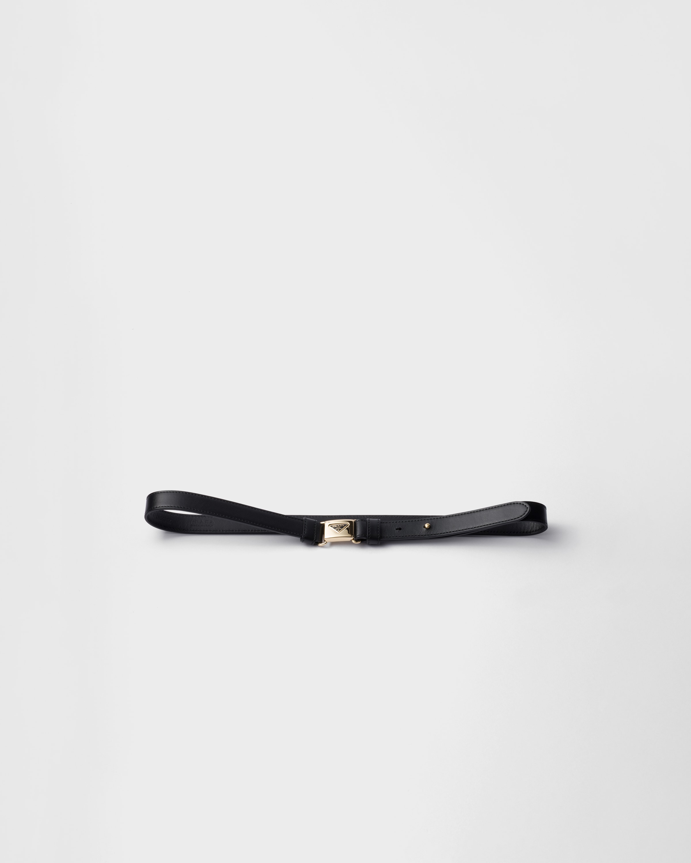 Prada Ledergürtel In Black