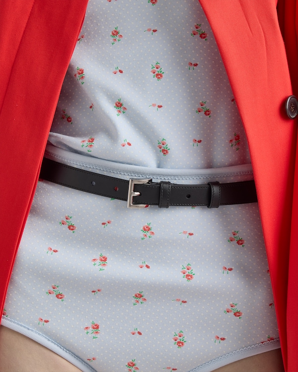 Leather belt - Black Leather belt - Black