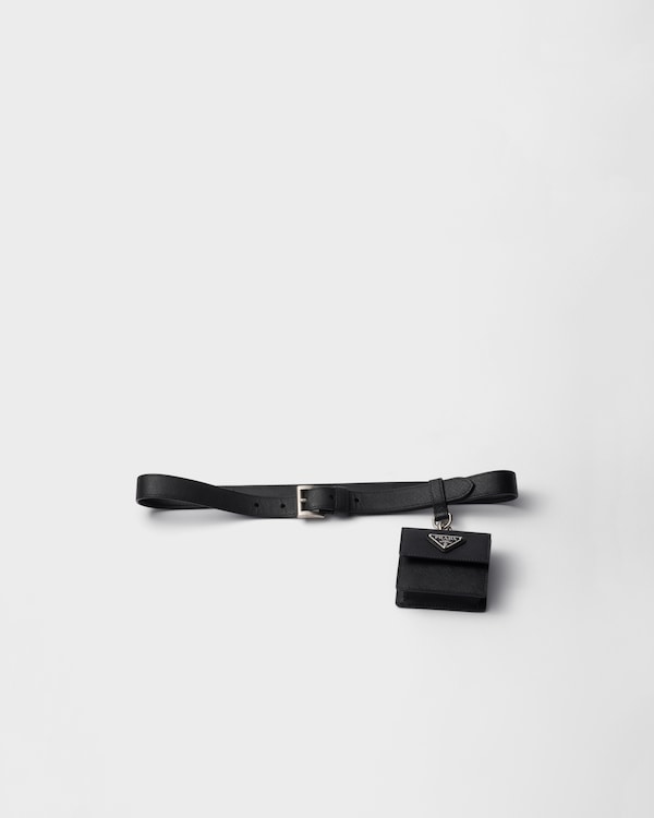 プラダ PRADA ベルト ブラック 1CC156 053 SAFFIANO