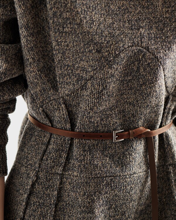 Cinturón estrecho de piel Cinturón estrecho de piel