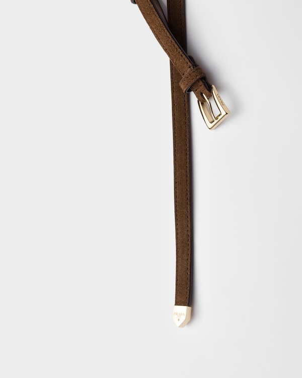 Suede belt Suede belt