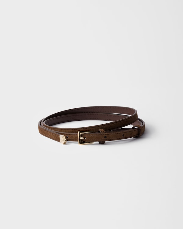 Suede belt Suede belt