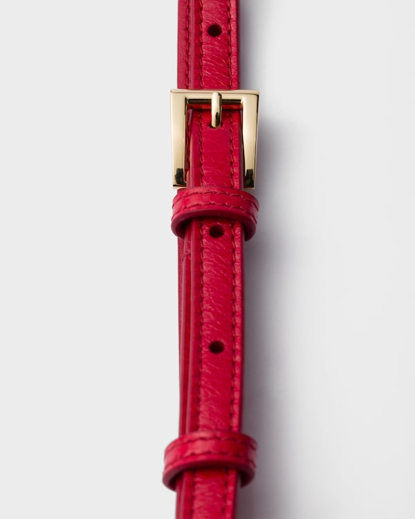 Cinturón de piel - Rojo Cinturón de piel - Rojo