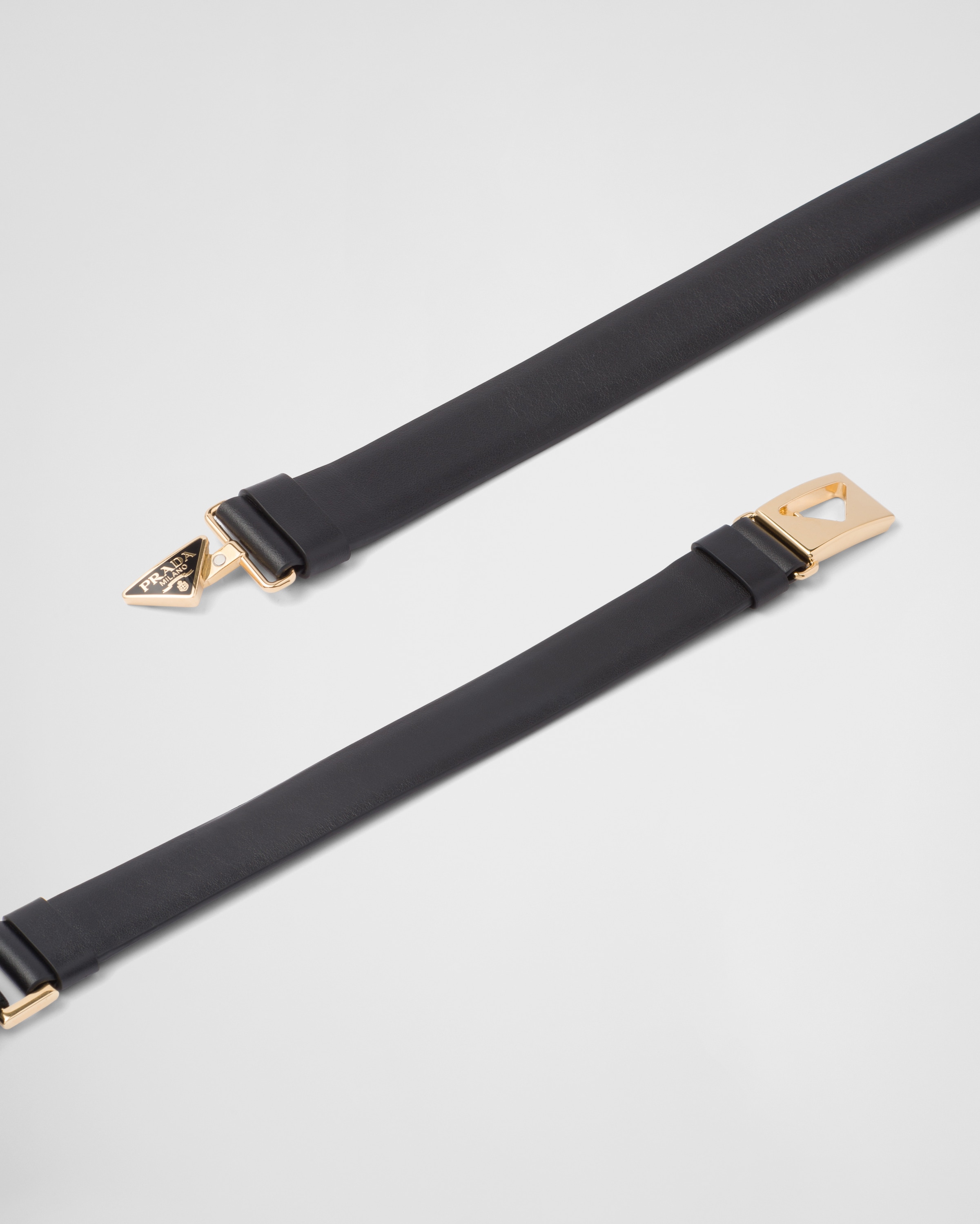 Black Leather belt | PRADA