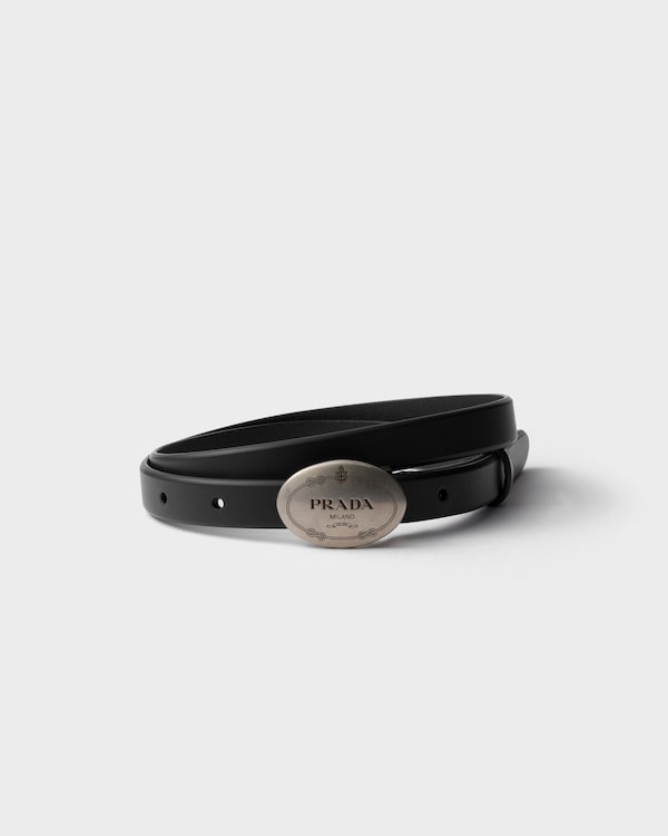 Leather belt - Black Leather belt - Black