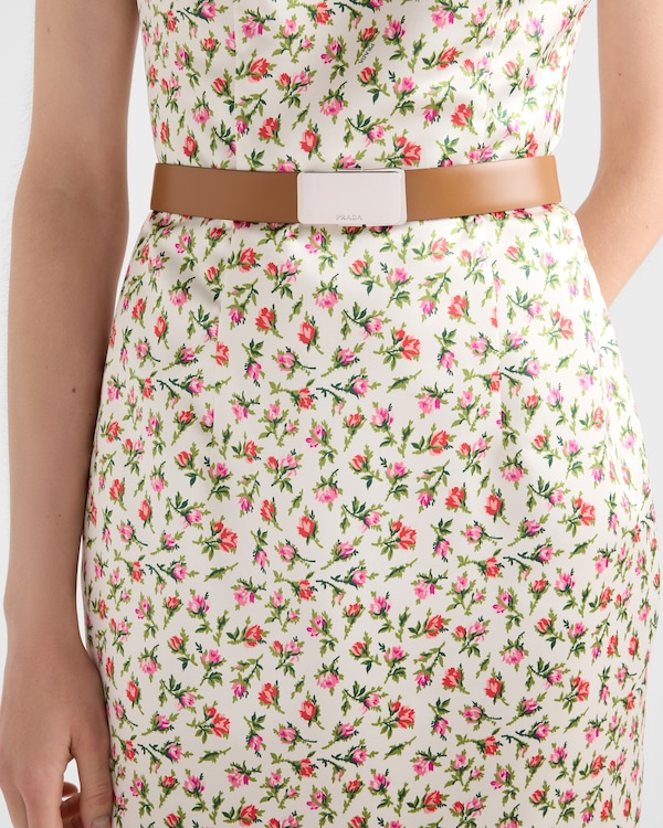 Leather belt - Caramelo Leather belt - Caramelo