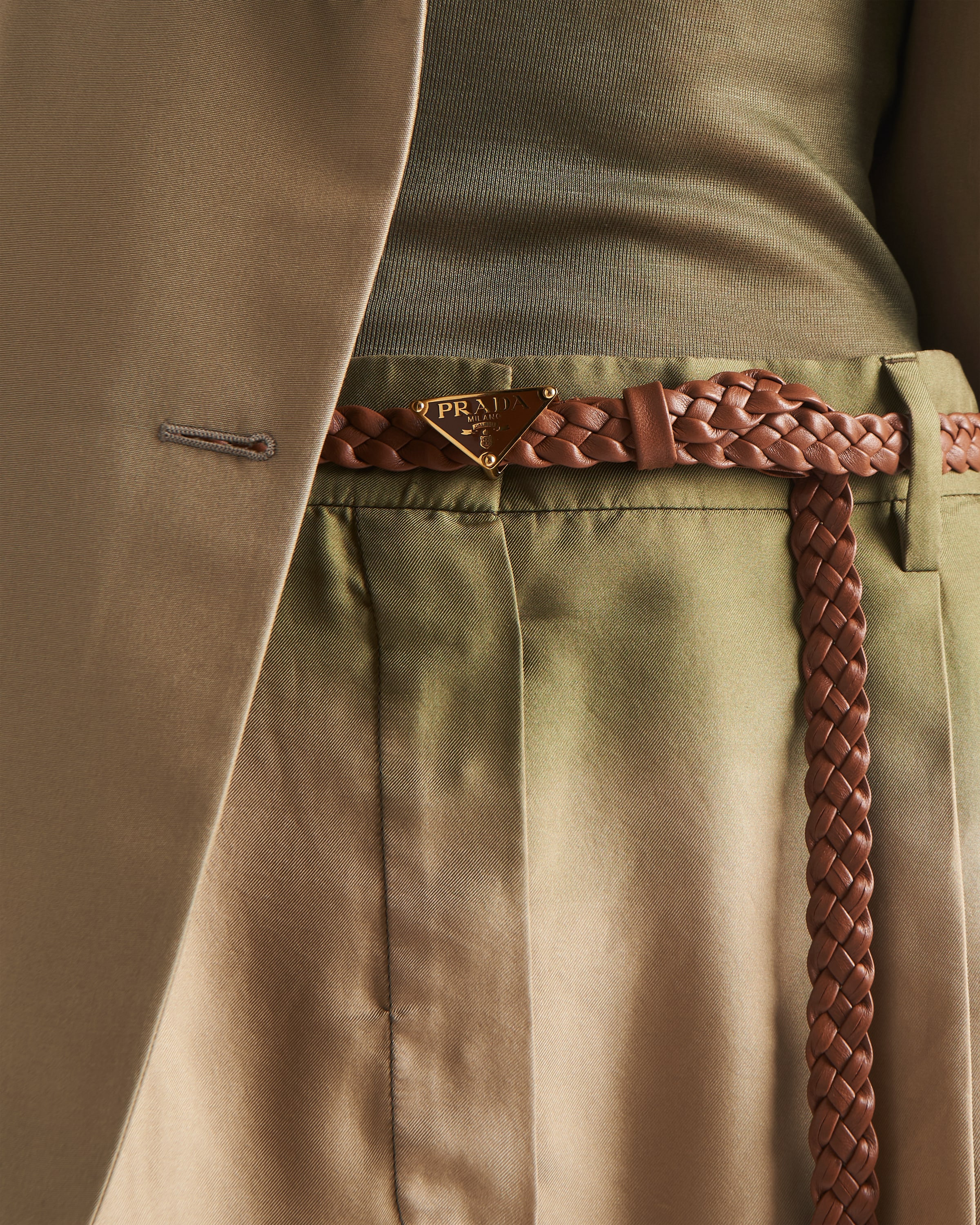 Prada belt womens hot sale