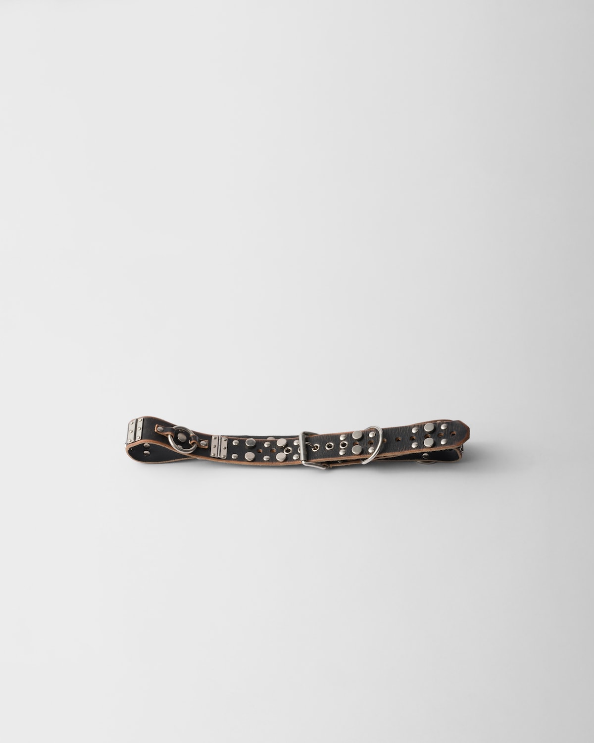 Prada Black Calfskin Regular Belt