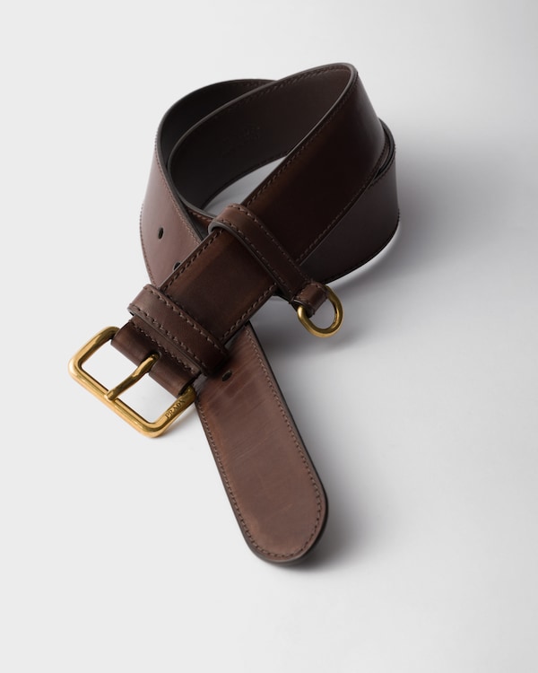 Antiqued leather belt Antiqued leather belt