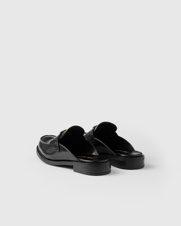 브러쉬드 레더 뮬 브러쉬드 레더 뮬