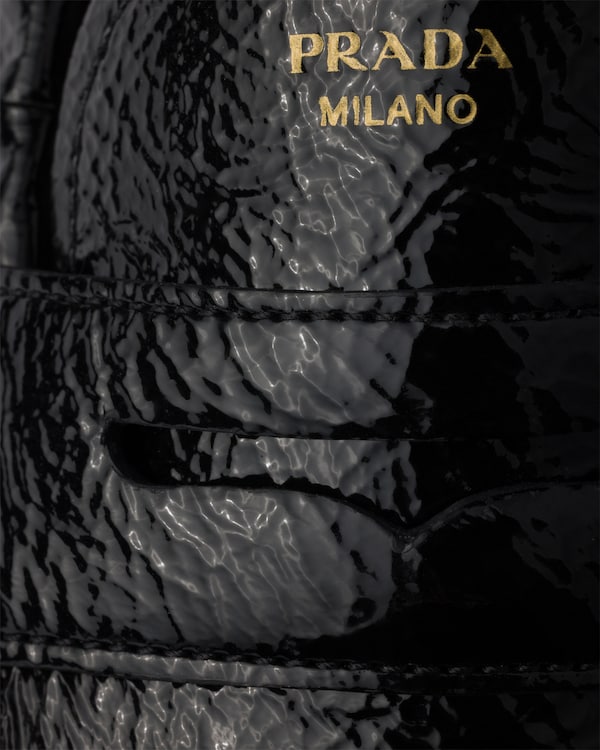 Shuffle patent leather loafers - Black Shuffle patent leather loafers - Black