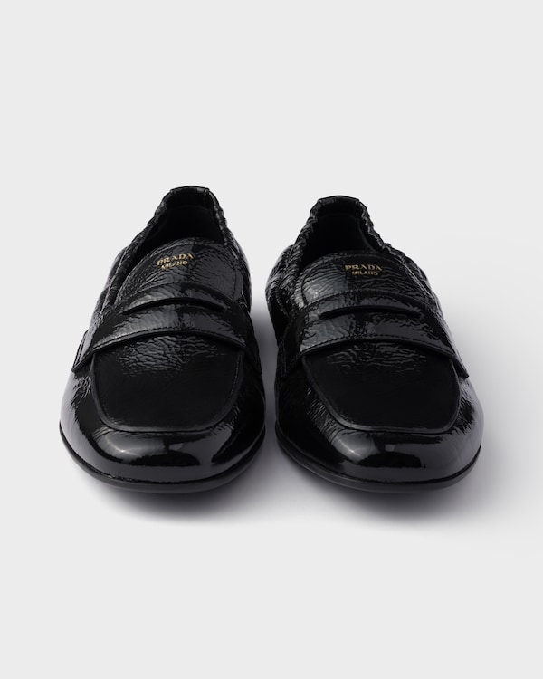 Shuffle patent leather loafers - Black Shuffle patent leather loafers - Black