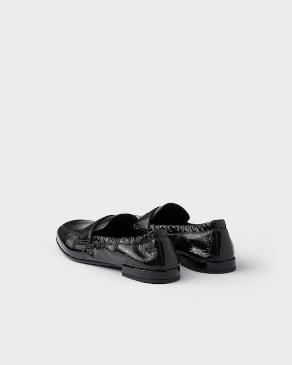 Shuffle patent leather loafers - Black Shuffle patent leather loafers - Black