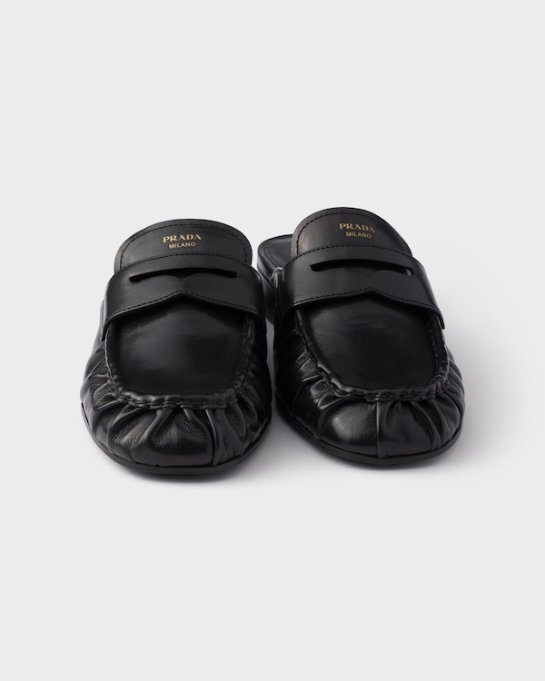 Leather mules - Black Leather mules - Black