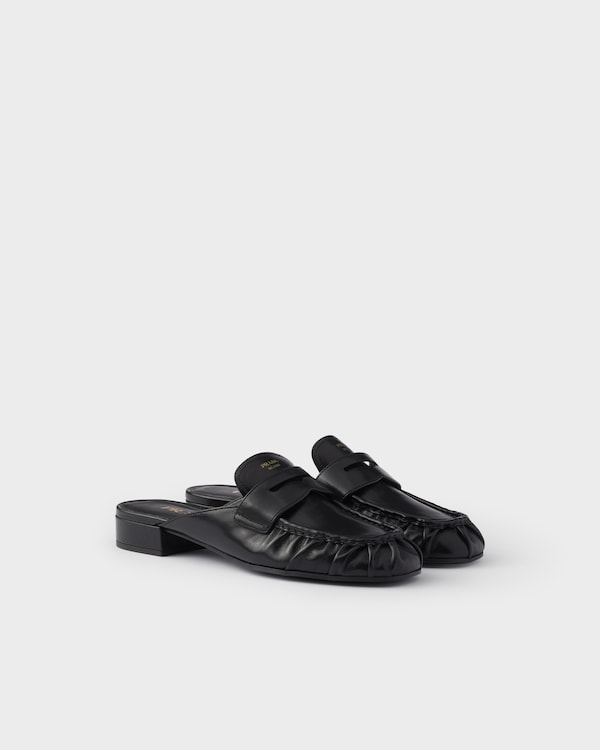 Leather mules - Black Leather mules - Black