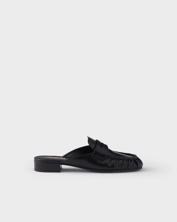 Leather mules - Black Leather mules - Black