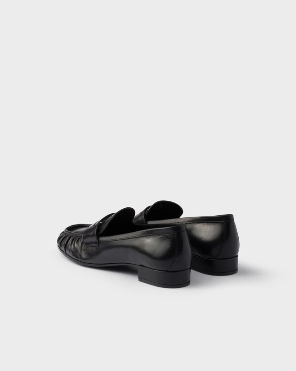 Mocasines de piel - Negro Mocasines de piel - Negro
