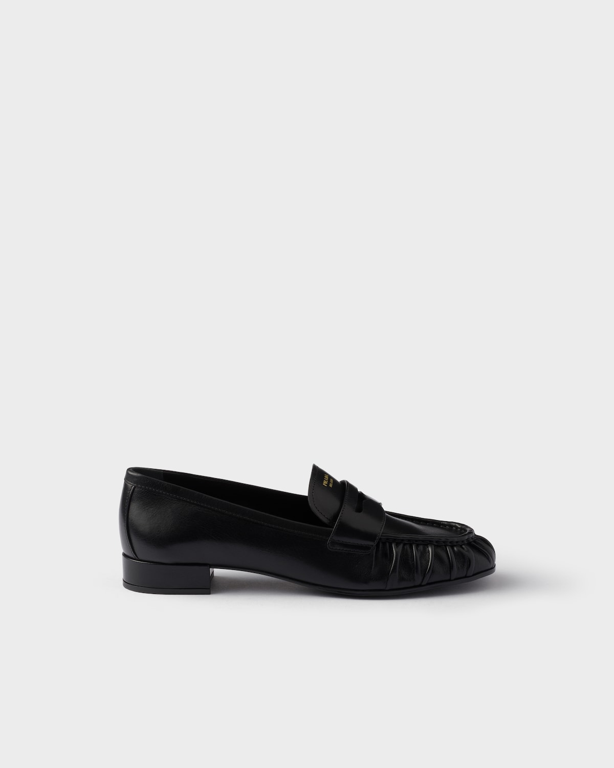 Leather loafers