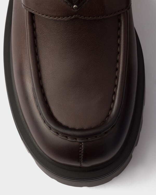 Leather loafers - Teak Leather loafers - Teak