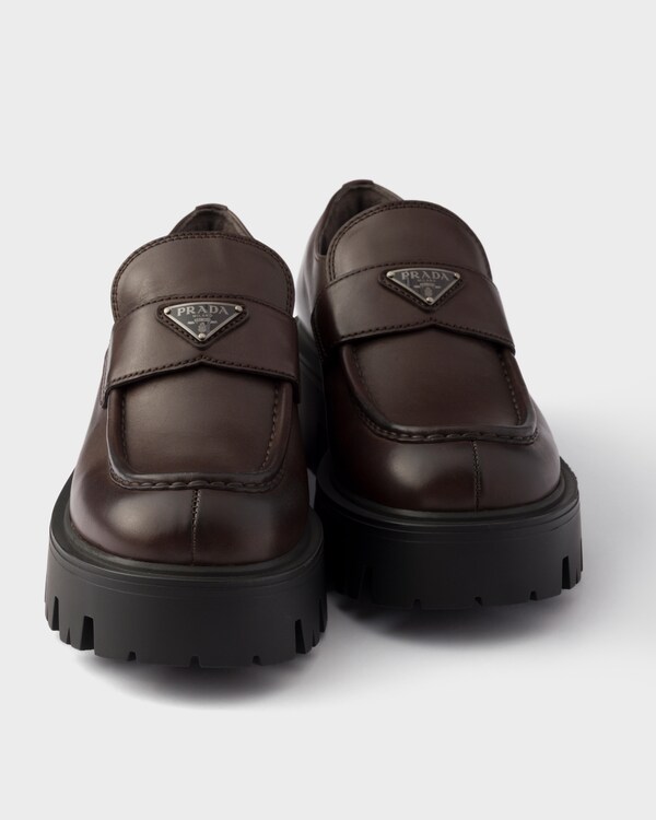 Leather loafers - Teak Leather loafers - Teak