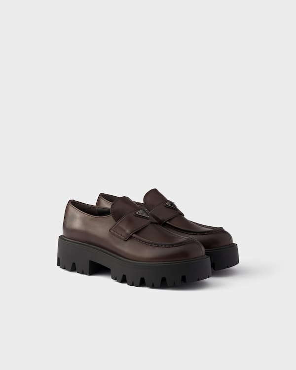 Leather loafers - Teak Leather loafers - Teak