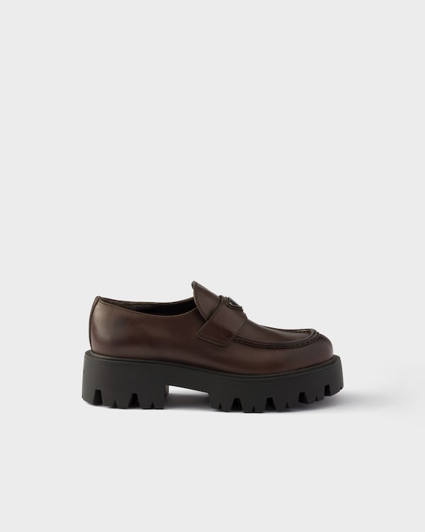 Leather loafers - Teak Leather loafers - Teak