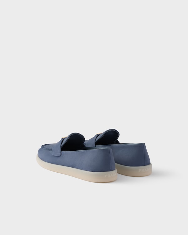 حذاء لوفر من جلد نوبوك - أزرق ملاحي حذاء لوفر من جلد نوبوك - أزرق ملاحي