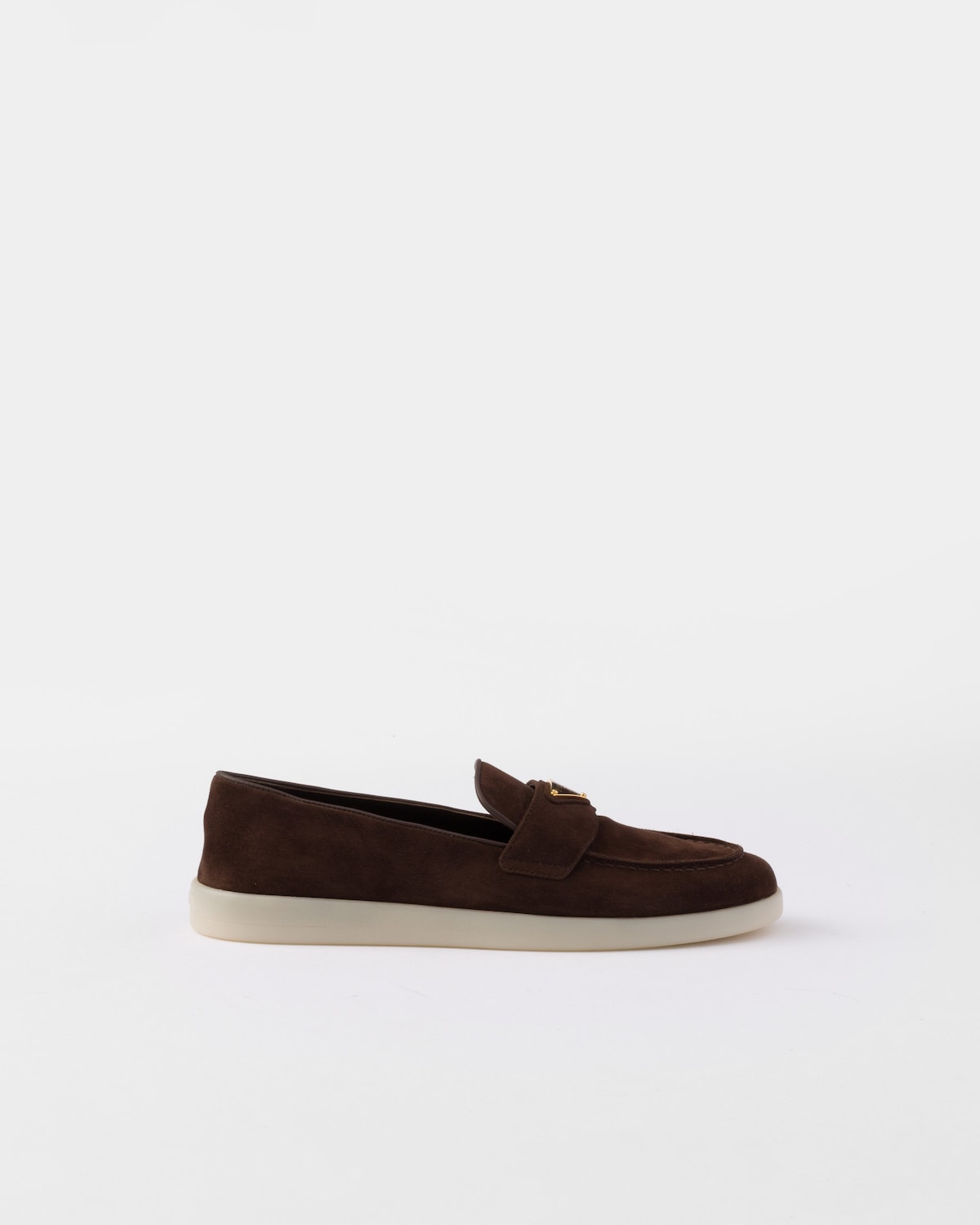 Suede leather loafers