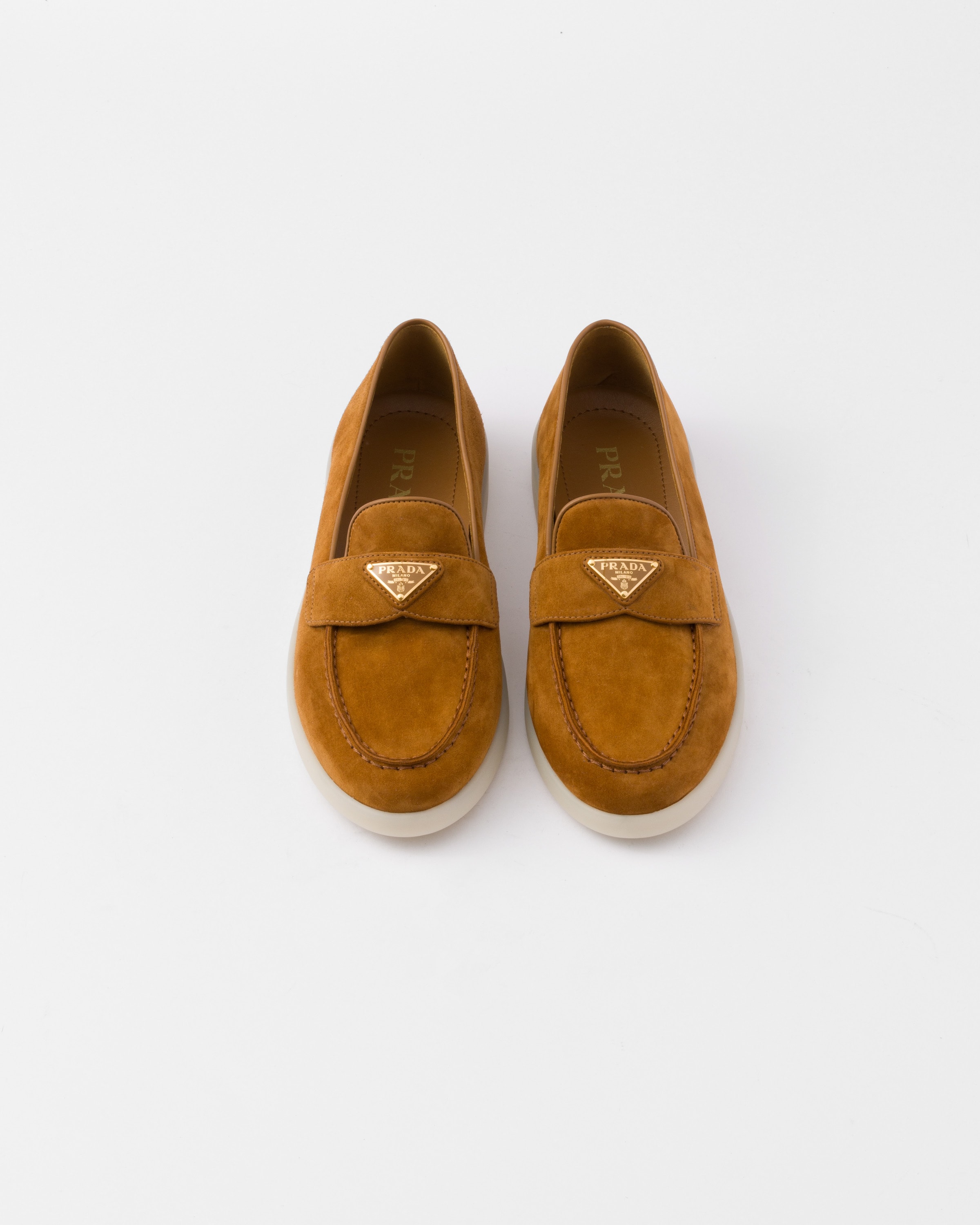 Cognac suede loafers store