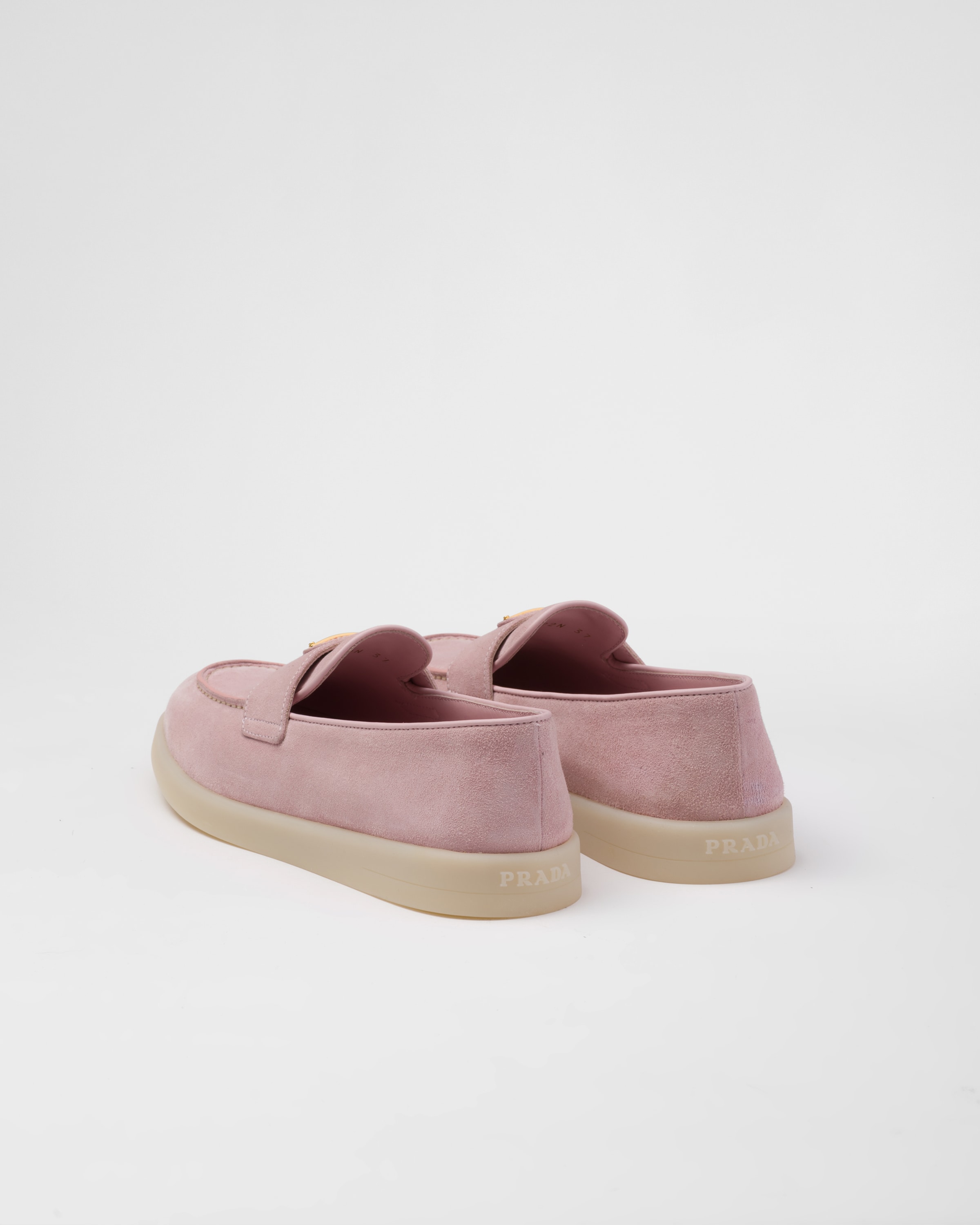 Prada suede loafers womens top