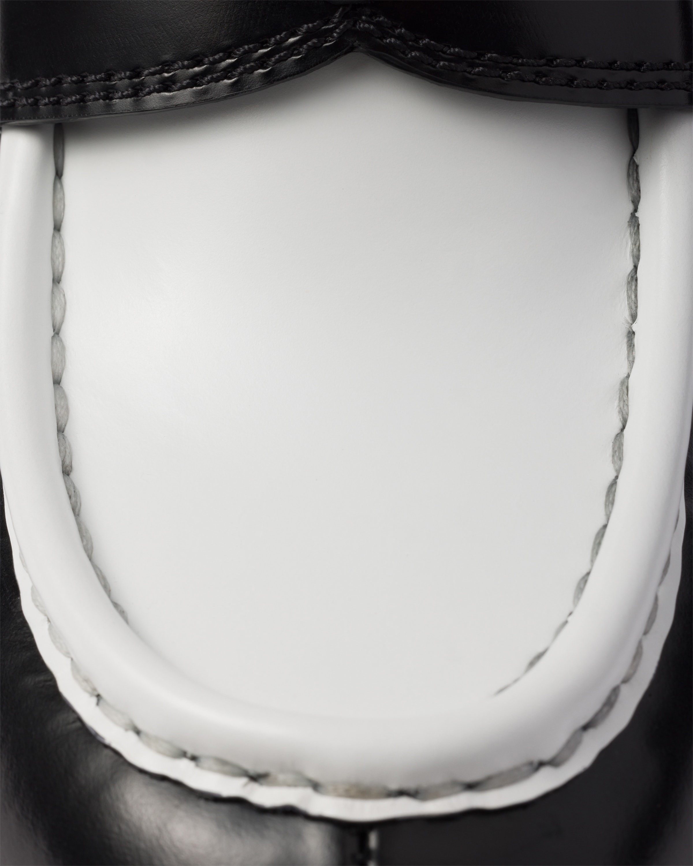 Chocolate two-tone brushed leather loafers