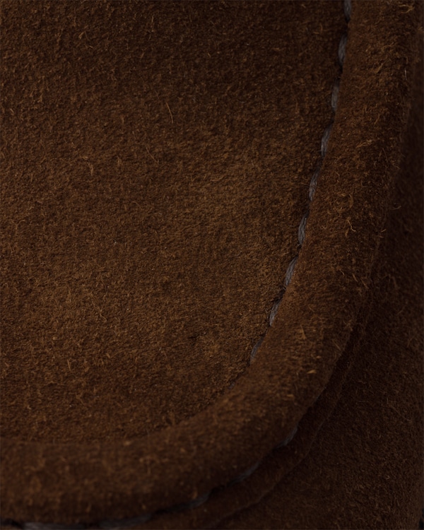 Chocolate suede loafers Chocolate suede loafers