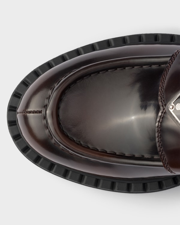 Mocasines Chocolate de piel cepillada - Sienna Mocasines Chocolate de piel cepillada - Sienna