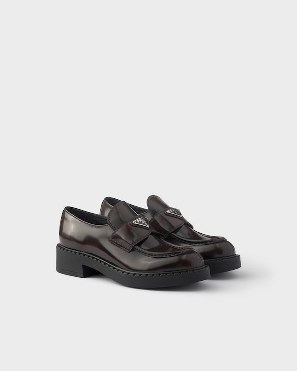 Mocasines Chocolate de piel cepillada - Sienna Mocasines Chocolate de piel cepillada - Sienna