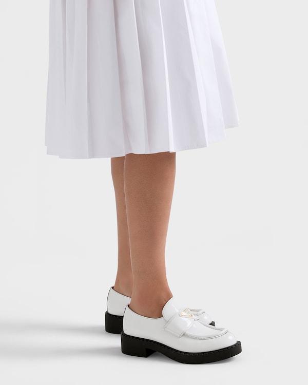 Chocolate 漆皮乐福鞋 - 白色 Chocolate 漆皮乐福鞋 - 白色