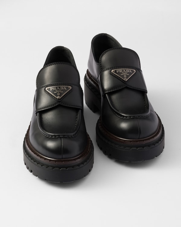 Mocassins Double Chocolate en cuir Mocassins Double Chocolate en cuir