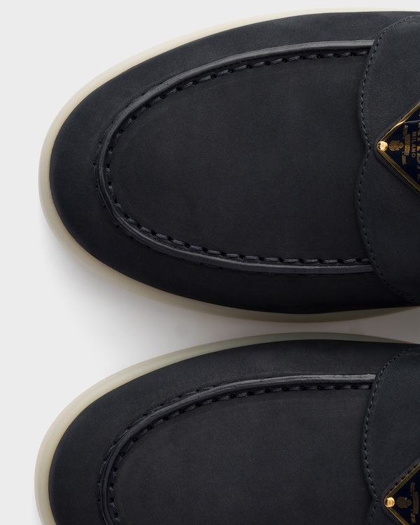 Nubuck mules - Navy Nubuck mules - Navy