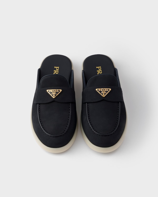 Nubuck mules - Navy Nubuck mules - Navy