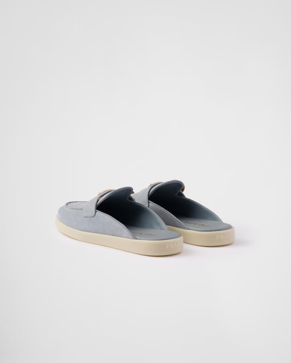 Suede mules - Astral Blue Suede mules - Astral Blue