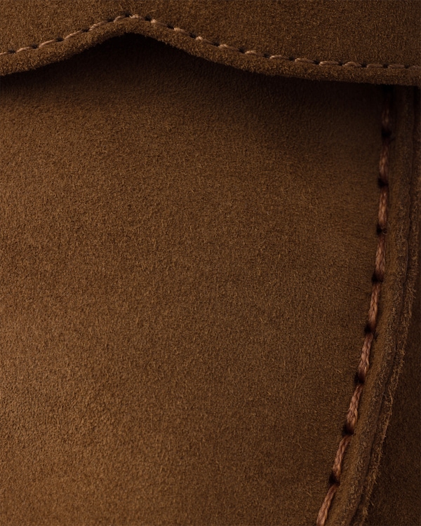 Suede and shearling mules Suede and shearling mules