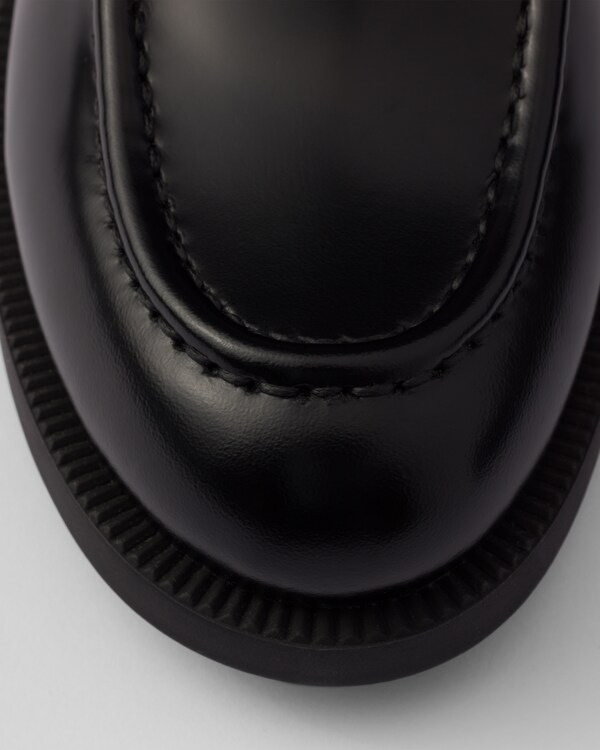 Mocassini in pelle spazzolata Mocassini in pelle spazzolata