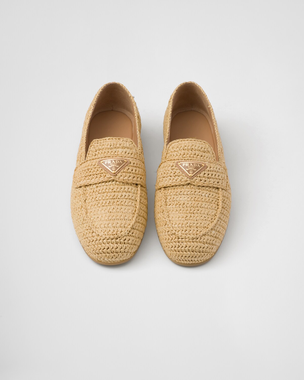 PRA ESPADRILLES LOAFERS NAVY LINEN FABRIC