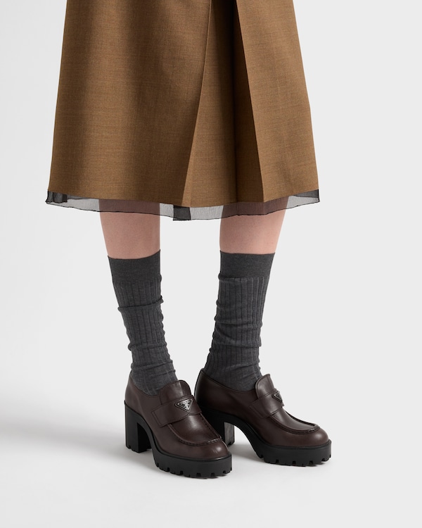 Leather loafers - Teak Leather loafers - Teak