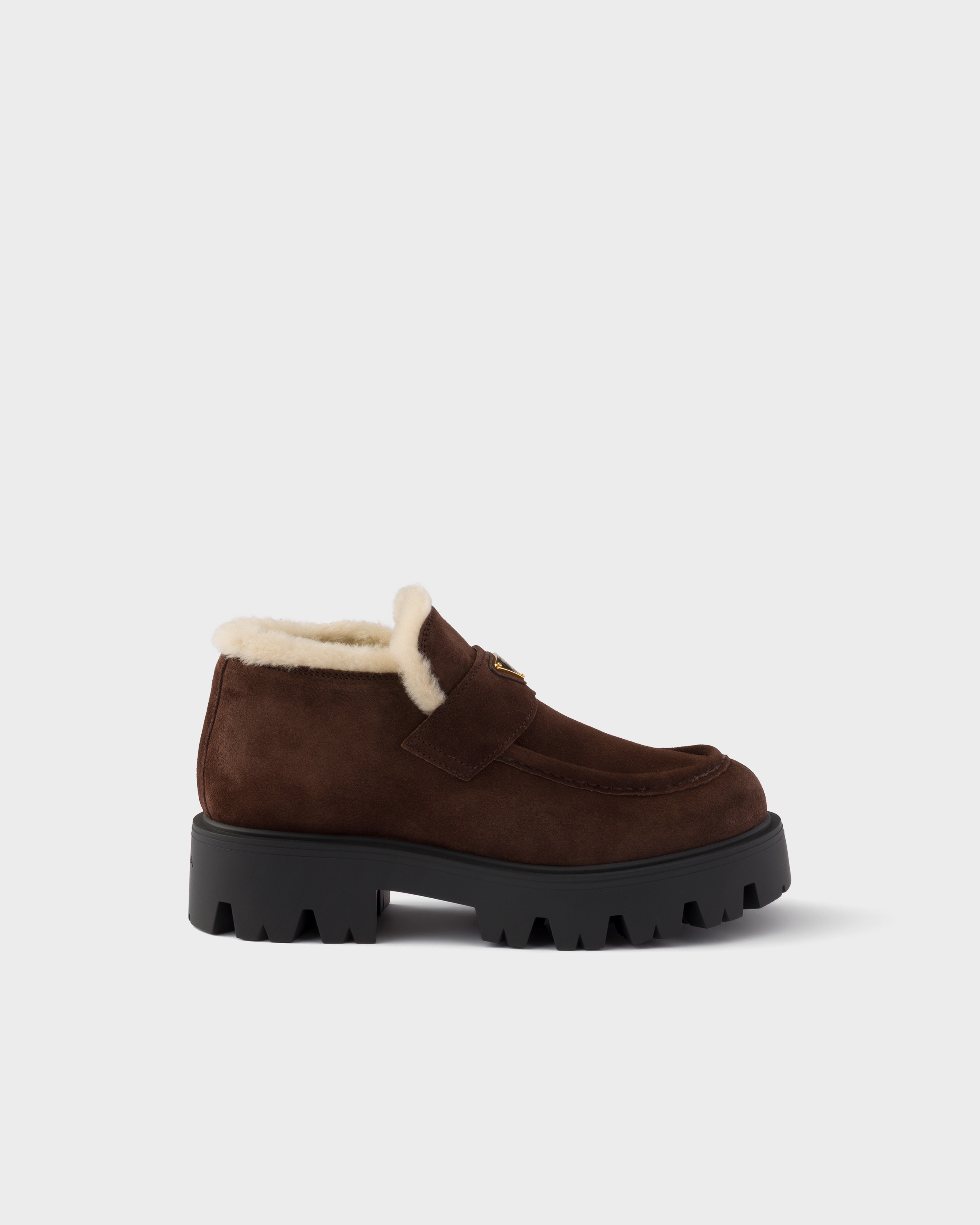 Prada Suede loafers