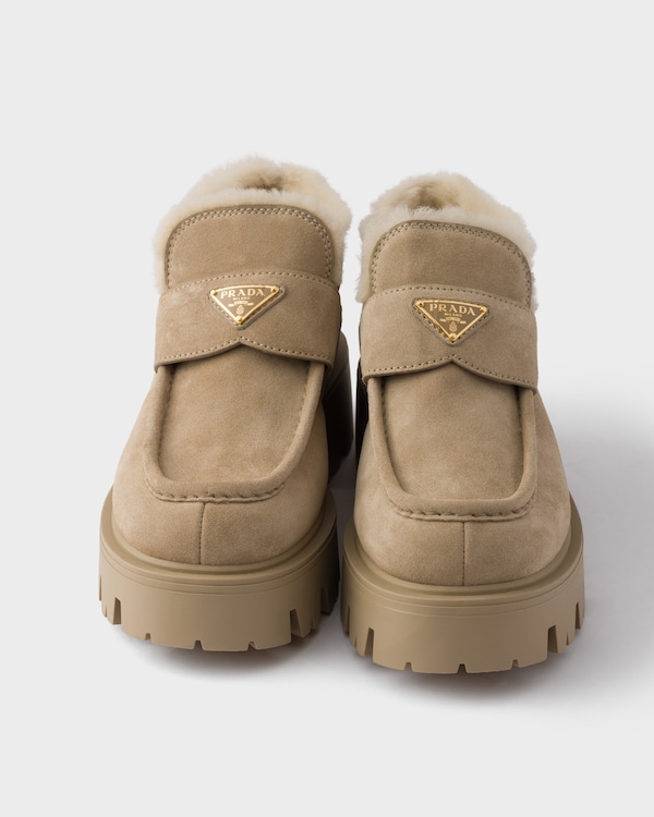 Suede loafers - Desert Beige Suede loafers - Desert Beige