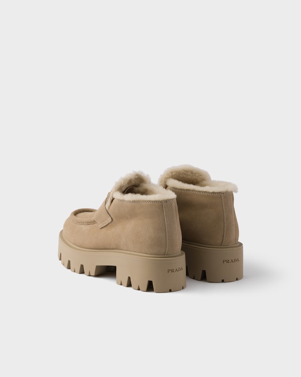 Suede loafers - Desert Beige Suede loafers - Desert Beige